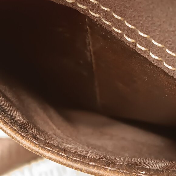 Bull Captain men's or unisex brown leather crossbody bag - Picture 8 of 16